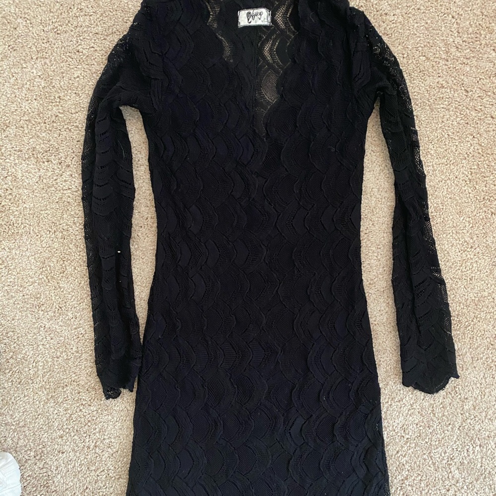 Nightcap long sleeve dress